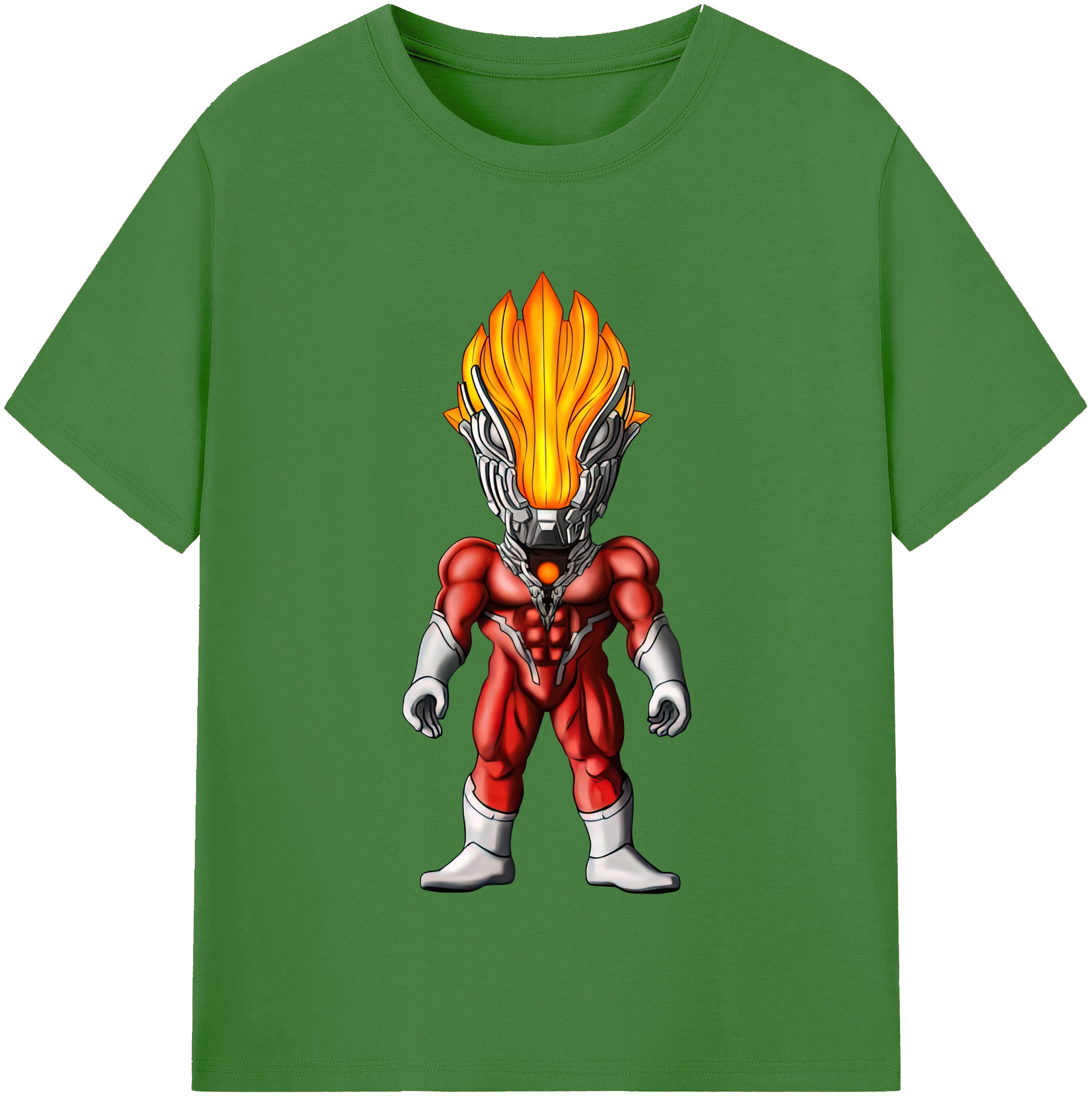 （画像用） ウルトラマン Ultraman レディースカジュアルプリントTシャツ（綿100％）